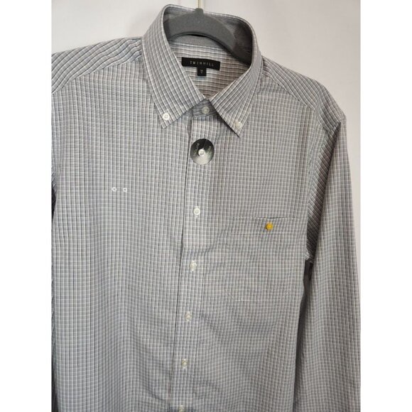 Twinhill Men's Button Up Dress Shirt Size Medium - Picture 2 of 6